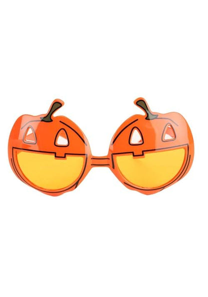 Orange Pumpkin Costume Glasses - US 5246
