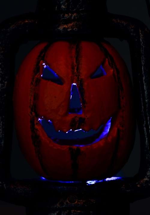 14-Inch Light Up LED Pumpkin Lantern Decoration - US 4641