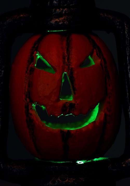 14-Inch Light Up LED Pumpkin Lantern Decoration - US 4641