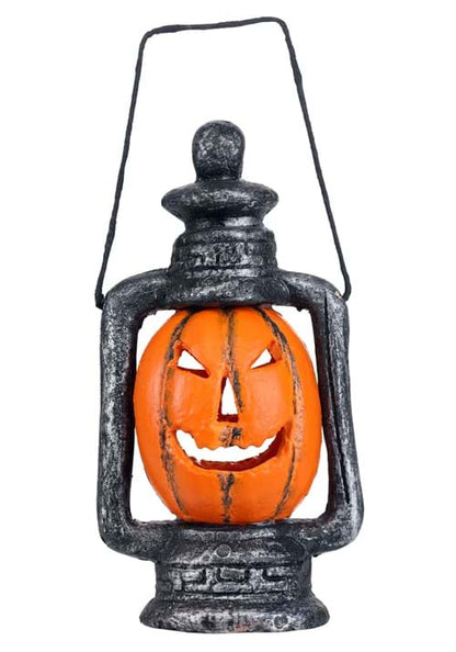 14-Inch Light Up LED Pumpkin Lantern Decoration - US 4641