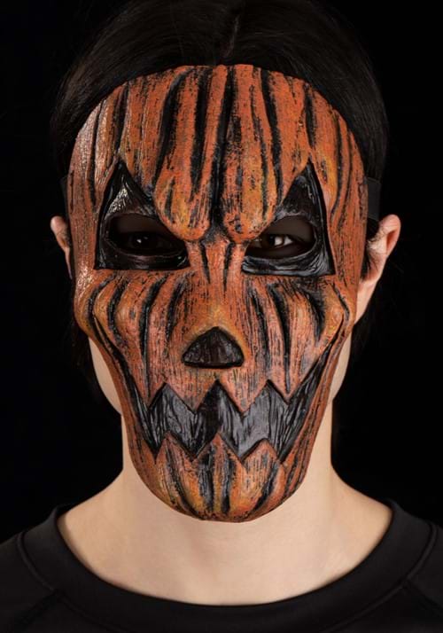 Adult Jack O Lantern Pumpkin Costume Mask - US 0654