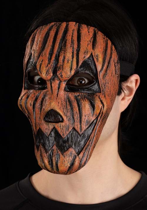 Adult Jack O Lantern Pumpkin Costume Mask - US 0654