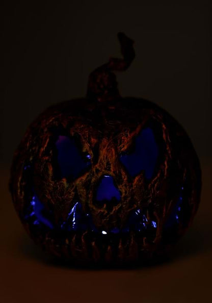 8.5-Inch Pumpkin with Color Change LED Lights Decoration - US 3732