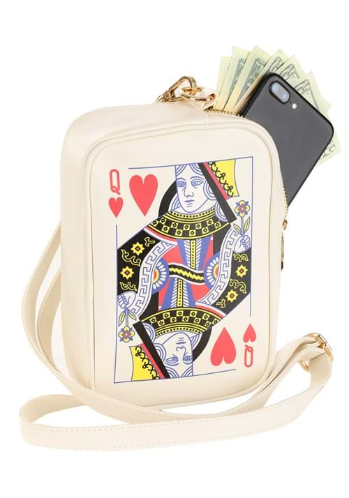 Queen of Hearts Card Costume Purse - US 5222