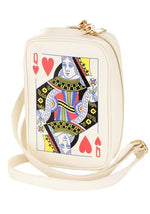 Queen of Hearts Card Costume Purse - US 5222
