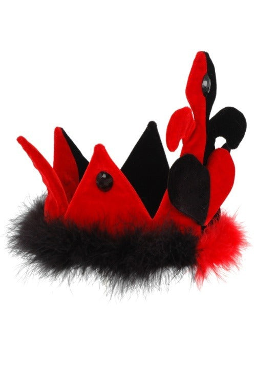Queen of Hearts Crown Costume Hat Accessory - US 0683