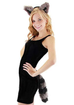 Raccoon Ears and Tail Set - US 8586