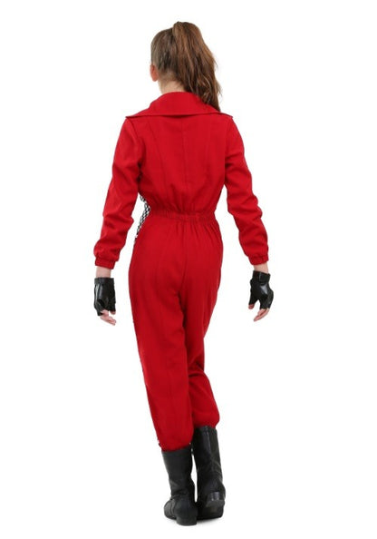 Racer Jumpsuit Costume for Girls - US 7697