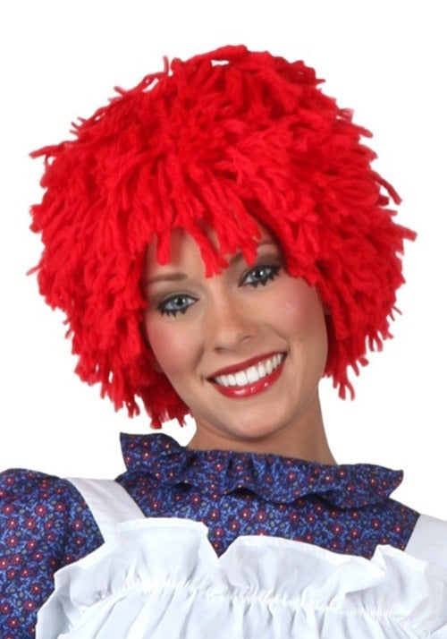 Adult/Child Rag Doll Costume Red Wig - US 8740