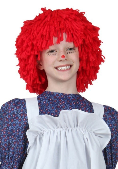 Adult/Child Rag Doll Costume Red Wig - US 8740