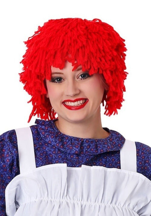 Adult/Child Rag Doll Costume Red Wig - US 8740