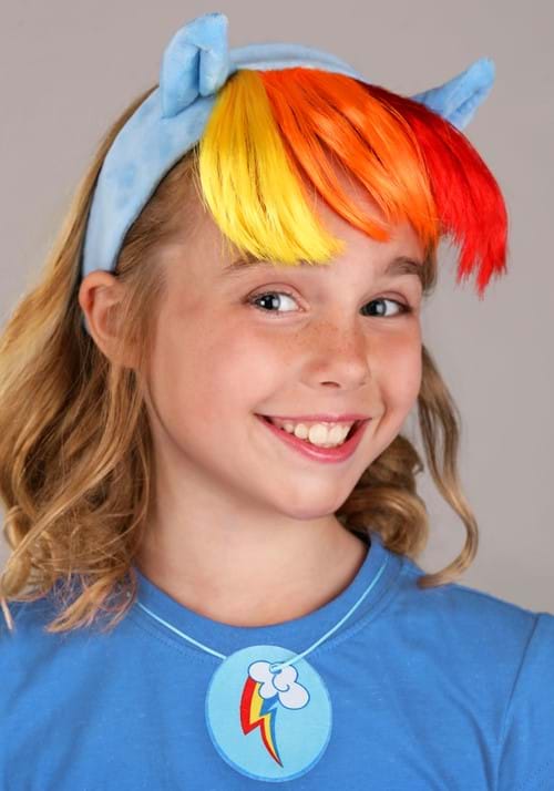 Rainbow Dash Headband Tail & Cutie Mark Costume Acessory Kit - US 9120