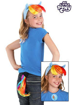Rainbow Dash Headband Tail & Cutie Mark Costume Acessory Kit - US 9120