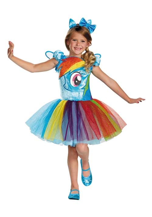 Rainbow Dash Tutu Prestige Costume for Kids - US 6696