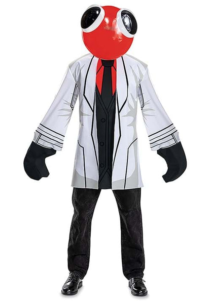 Rainbow Friends Scientist Red Costume for Adults - US 1757