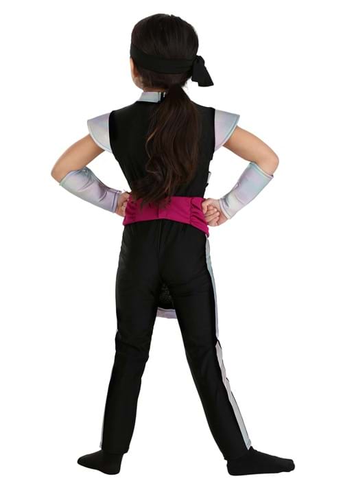 Girl's Toddler Rainbow Ninja Costume - US 7269