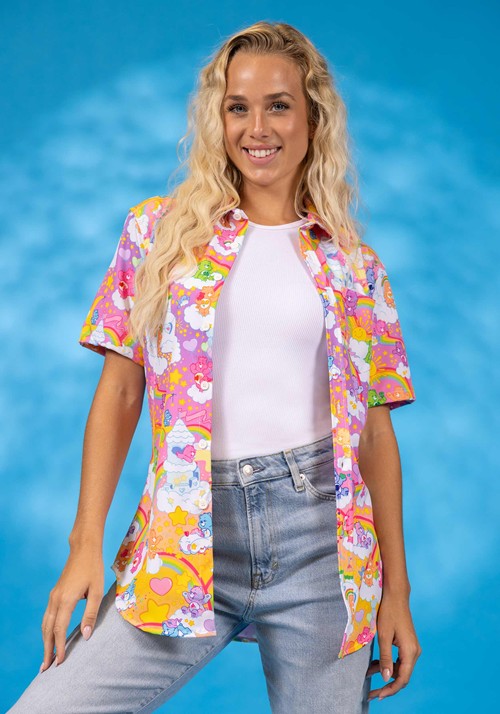 Rainbows and Sunshine Care Bears Shirt for Adults - US 8911