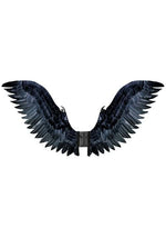 Adult Black Raven Cosplay Costume Wings - US 4163