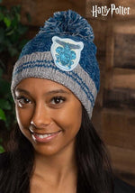 Ravenclaw Heathered Warm Pom Beanie - US 6582