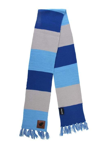 Harry Potter Ravenclaw Patch Striped Scarf - US 9554