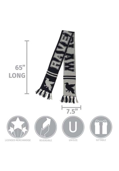 Ravenclaw Reversible Knit Harry Potter Scarf - US 4989