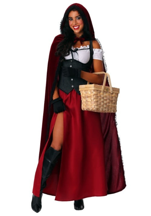 Women's Plus Size Ravishing Red Riding Hood Costume - US 3267