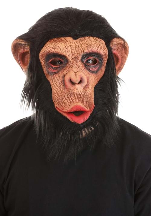 Realistic Chimpanzee Costume Mask for Adults - US 5366