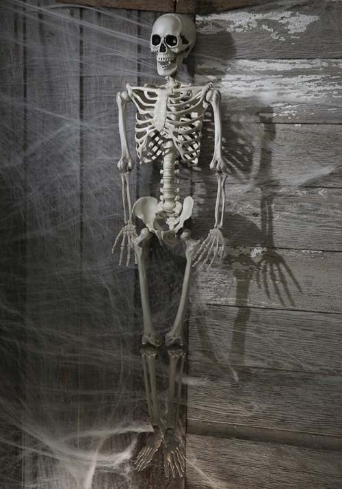 36-Inch Plastic Realistic Skeleton Halloween Decoration - US 9612