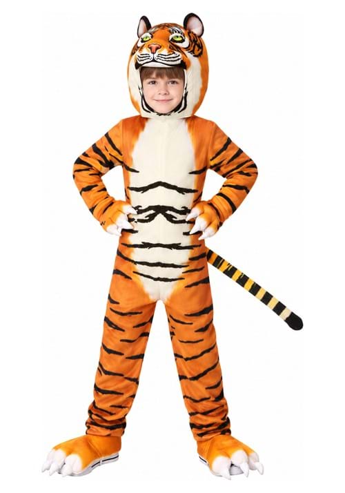 Kid's Realistic Tiger Costume - US 2136