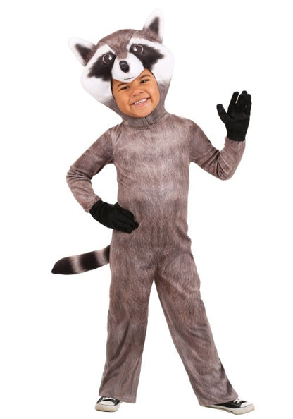 Toddler Realistic Raccoon Costume - US 8755
