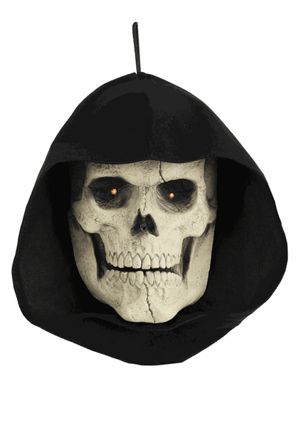 Haunting Reaper Skull Seasonal Visions International Door Decoration - US 3723