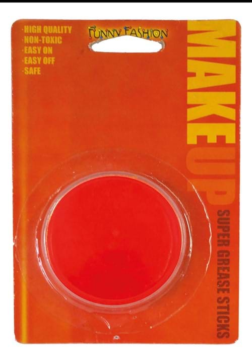 Red Face and Body Makeup Cream | Costume Makeup - US 3125