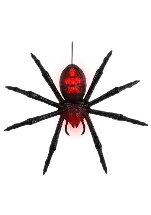 2FT Red Light Up Seasonal Visions Spider Decoration - US 2787