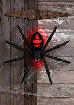 2FT Red Light Up Seasonal Visions Spider Decoration - US 2787