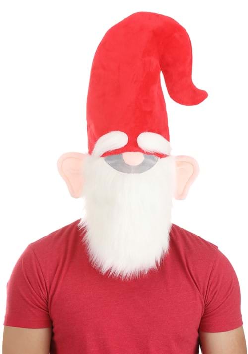 Oversized Red Gnome Hat with Beard - US 2188