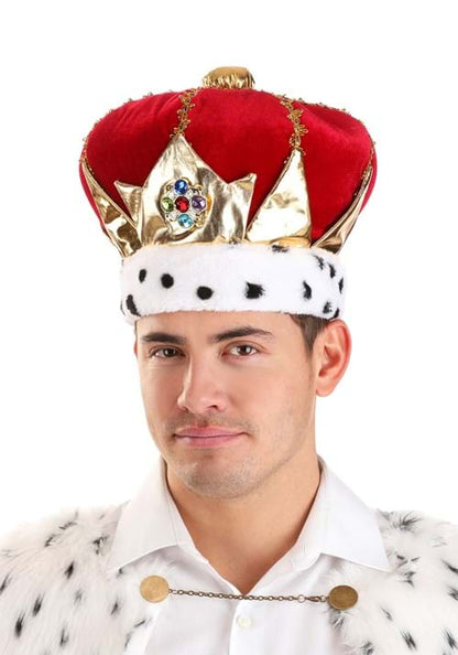 Red Royal King Hat - US 2985
