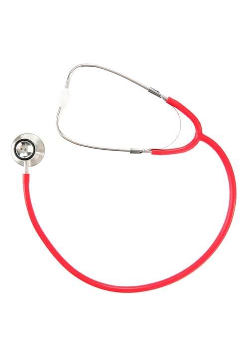 Red Stethoscope Costume Accessory - US 4236