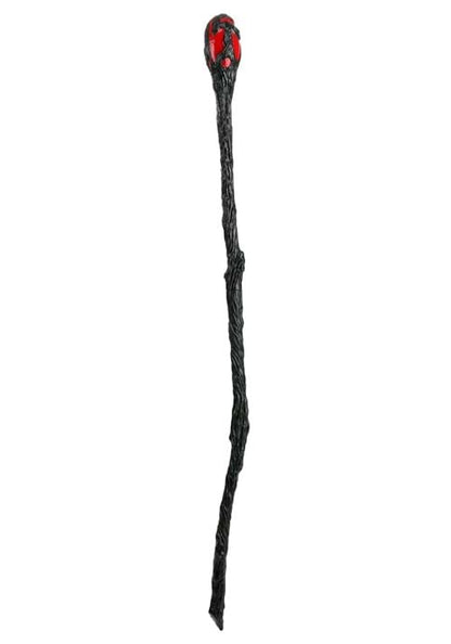 Red Weathered Warlock Costume Staff - US 2180