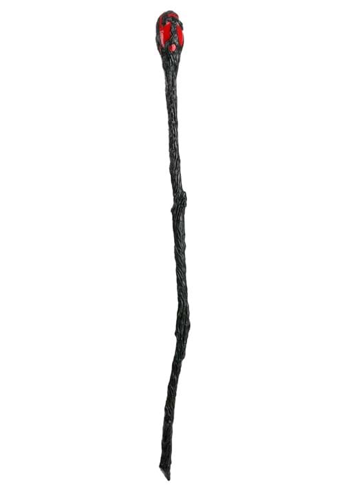 Red Weathered Warlock Costume Staff - US 2180