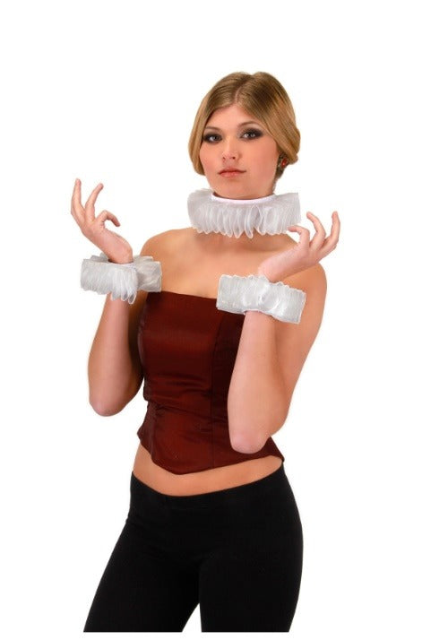 Renaissance Collar and Cuff Accessory Costume Set - US 1940