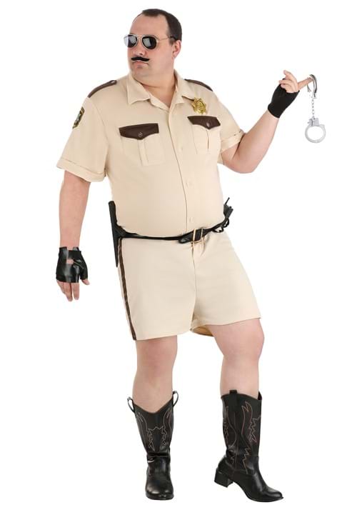 Plus Size Men's Reno 911 Deluxe Lt. Dangle Costume - US 0474