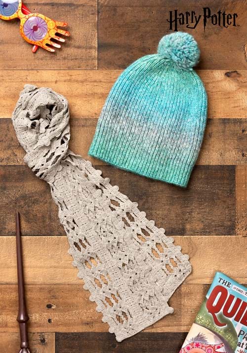 Luna Lovegood Replica Winter Scarf & Hat Set - US 0923