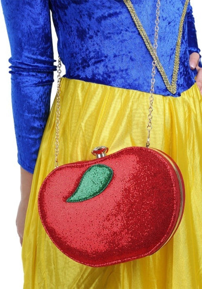 Apple Rhinestone Costume Purse - US 2197
