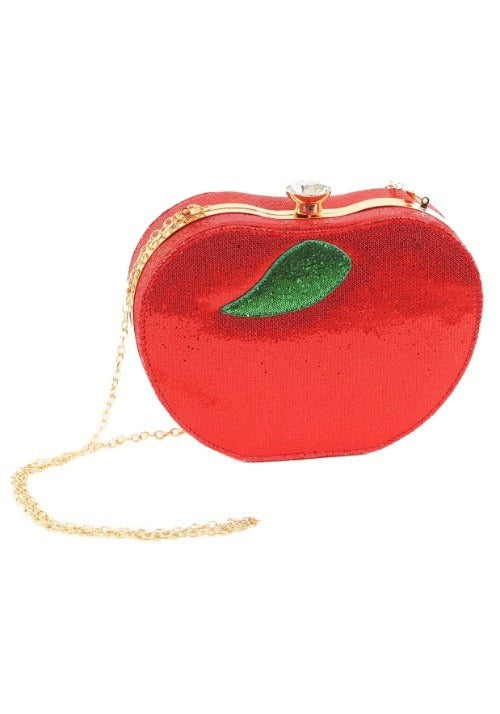 Apple Rhinestone Costume Purse - US 2197