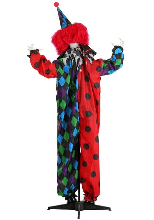 6FT Rictus the Evil Clown Animated Decoration - Scream Saver - US 5937