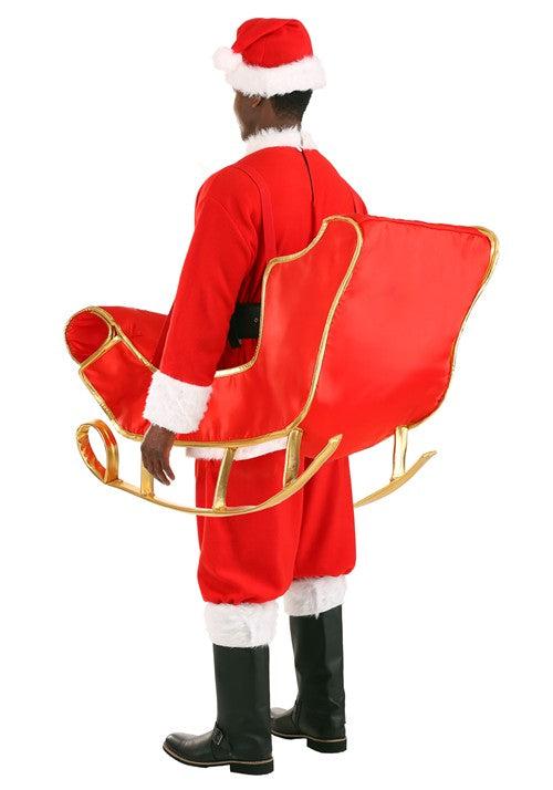 Ride in a Santa Sleigh Costume Accessory for Adults - US 1151