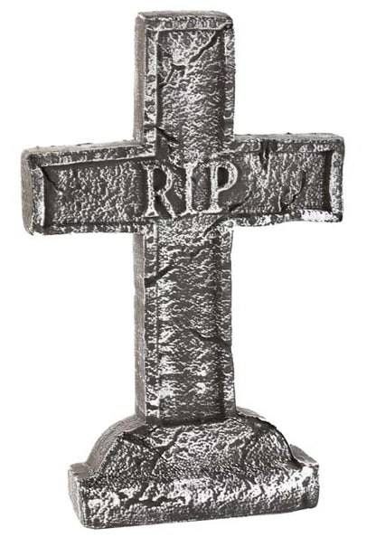 23-Inch RIP Cross Halloween Decoration - US 2206