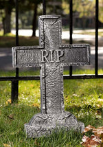 23-Inch RIP Cross Halloween Decoration - US 2206
