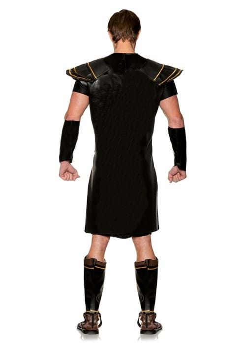 Plus Size Black Roman Warrior Costume for Men - US 7635