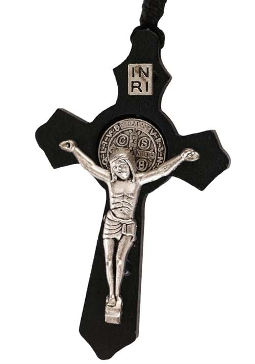 Religious Rosary Beads Costume Necklace - US 0030